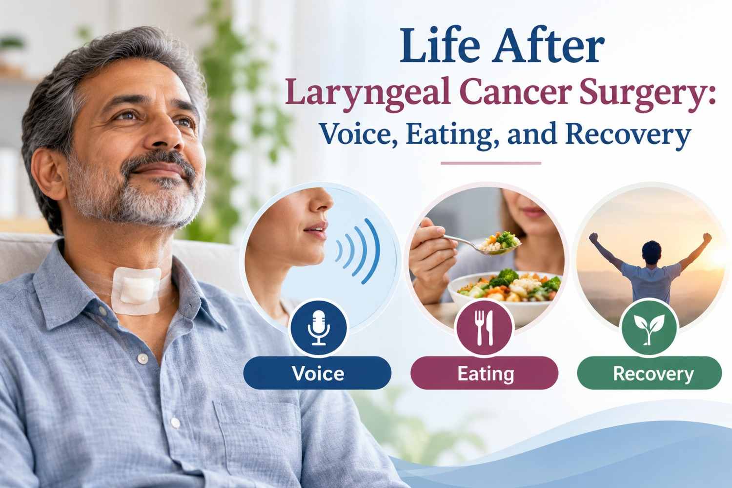 Life After Laryngeal Cancer Surgery: Voice, Eating, and Recovery
