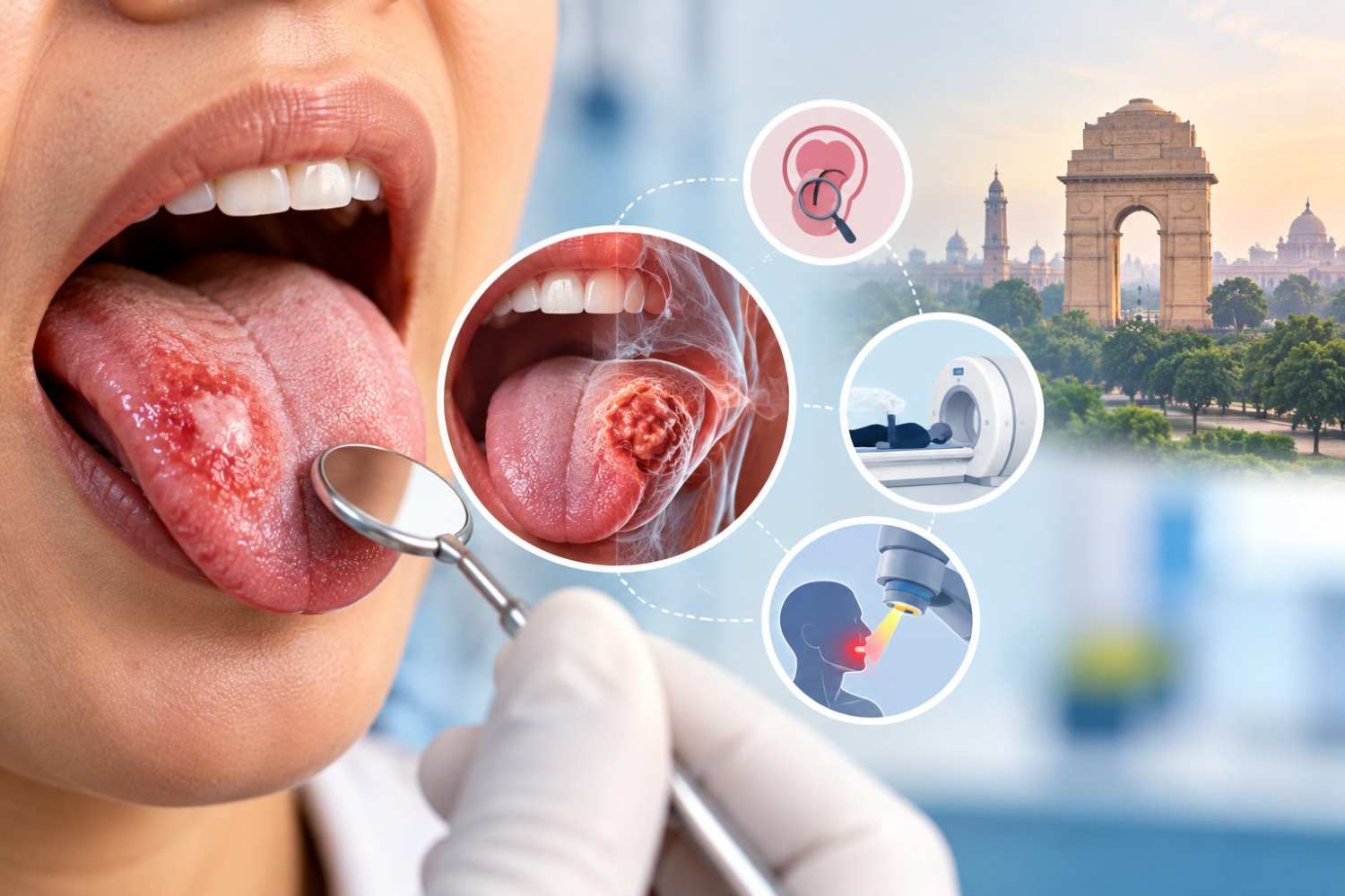 Tongue Cancer: Early Symptoms, Diagnosis and Treatment Options in Delhi NCR