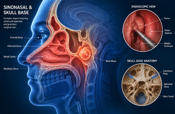 Sinonasal & Skull Base Tumor Surgery in Delhi NCR - Dr. Karan Gupta