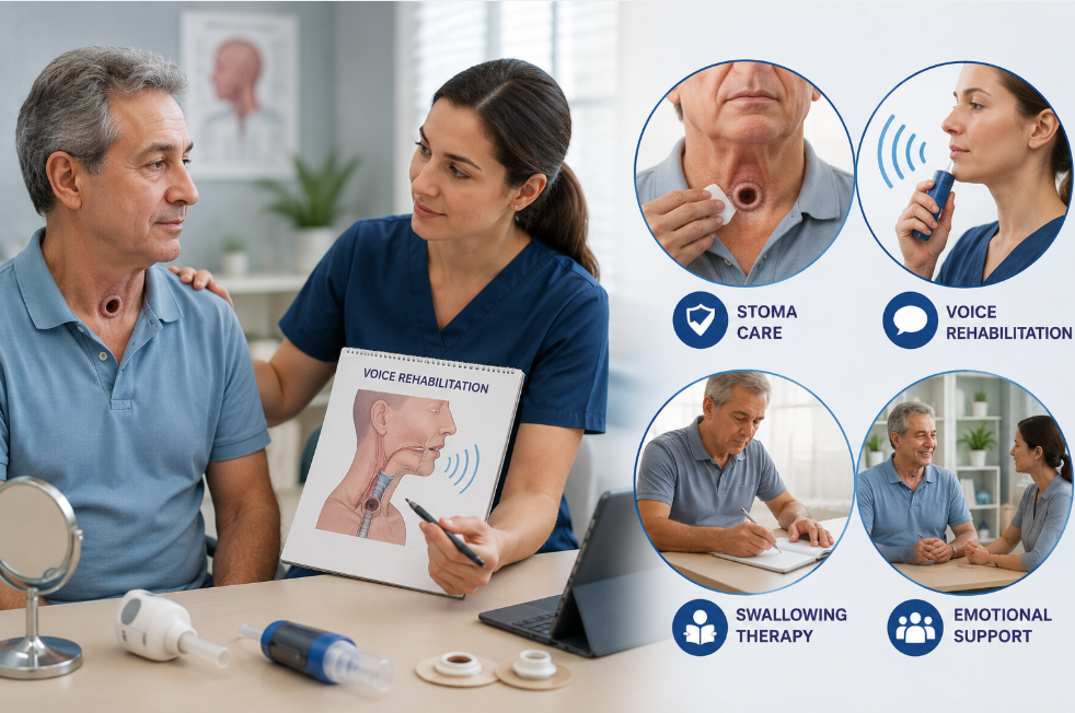 Post-Laryngectomy Rehabilitation in Delhi NCR