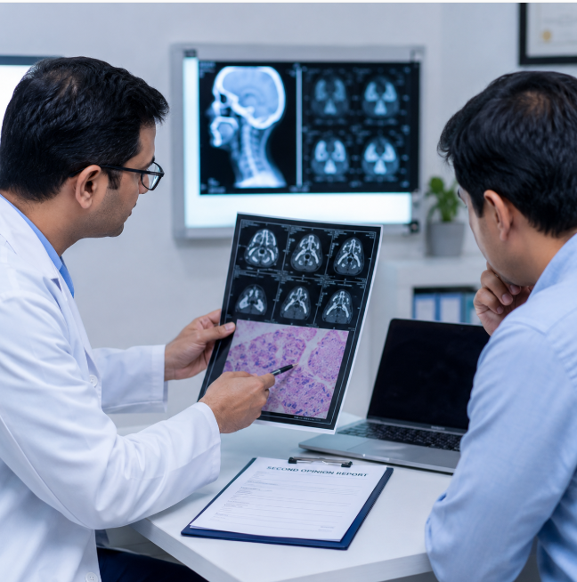 Review of Biopsy, Scan and Pathology Reports in Delhi NCR - Dr. Karan Gupta
