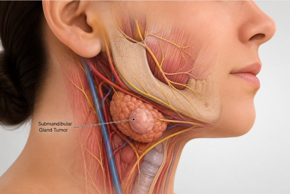 Submandibular Gland Tumor Surgery in Delhi NCR - Dr. Karan Gupta